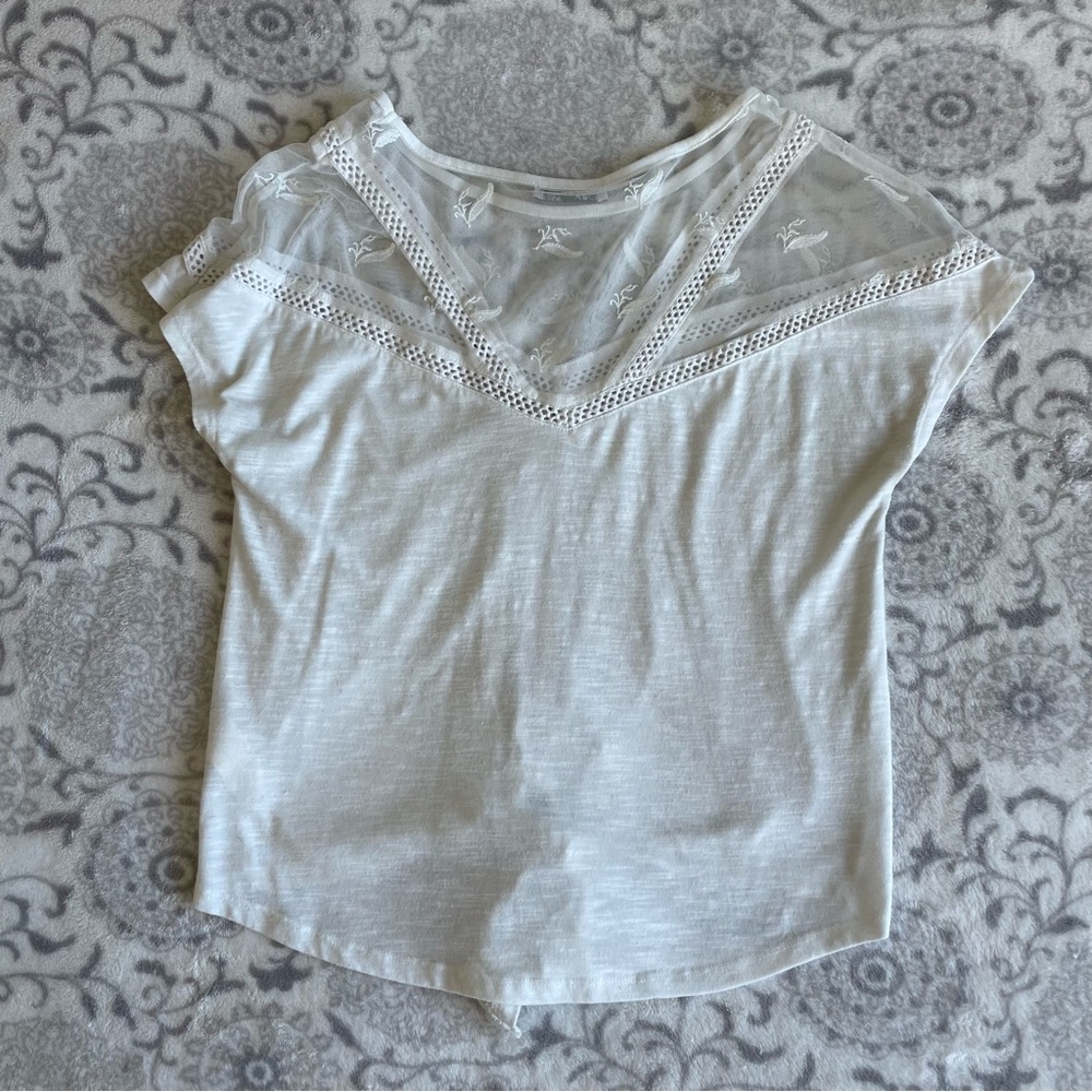 Dex short sleeve‎ top blouse small - Picture 3 of 5
